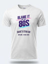 Personalised 80s Tee – Blame it on the 80s