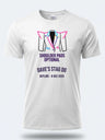 Personalised 80s Tee – Shoulder pads optional