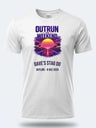 Personalised 80s Tee – Outrun the weekend