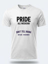 Personalised Pride Tee – Pride all Weekend