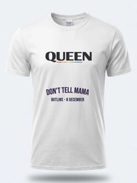 Personalised Pride Tee — white tee, front view