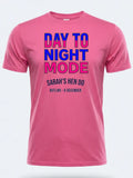 Personalised Ibiza Tee — pink tee, front view