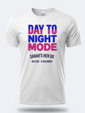 Personalised Ibiza Tee — white tee, front view