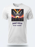 Personalised Bugged out Tee — white tee, front view