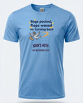 Personalised Banter Tee — carolina blue tee