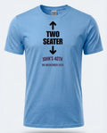 Personalised Banter Tee — carolina blue tee