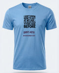Personalised Banter Tee — carolina blue tee