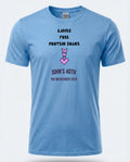Personalised Banter Tee — carolina blue tee