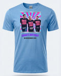 MySpace Icon Tee — Back to 2000s Weekender Custom Photo T-Shirt — carolina blue tee