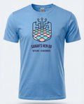 Personalised Bugged out Tee — carolina blue tee