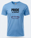 Personalised Pride Tee — carolina blue tee