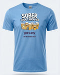 Personalised Banter Tee — carolina blue tee
