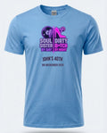 Personalised Banter Tee — carolina blue tee