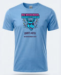 Personalised Banter Tee — carolina blue tee
