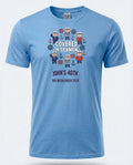Personalised Banter Tee — carolina blue tee