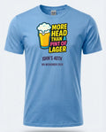Personalised Banter Tee — carolina blue tee