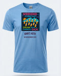 Personalised Banter Tee — carolina blue tee