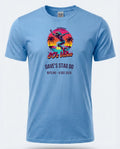 Personalised Ultimate '80s Big Weekender Tee — carolina blue tee