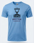 Personalised Weekender Unisex Tee — carolina blue tee