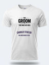 Personalised Weekender Unisex Tee – Groom - This was his idea