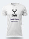 Personalised Weekender Unisex Tee – Groom - Taken enjoy it while it lasts