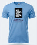 Personalised Weekender Unisex Tee — carolina blue tee