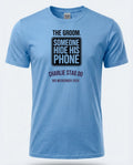 Personalised Weekender Unisex Tee — carolina blue tee