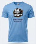 Personalised Weekender Unisex Tee — carolina blue tee