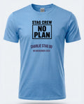 Personalised Weekender Unisex Tee — carolina blue tee