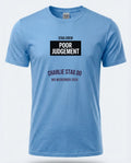 Personalised Weekender Unisex Tee — carolina blue tee