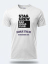 Personalised Weekender Unisex Tee – Stag Crew - Bad ideas club – Stag