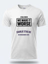 Personalised Weekender Unisex Tee – Stag Crew - We made it worse – Stag