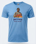 Personalised 90s Tee — carolina blue tee