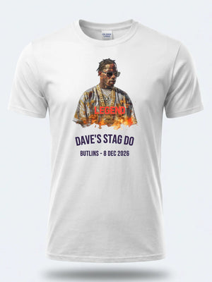 Personalised 90s Tee – 90s Legend