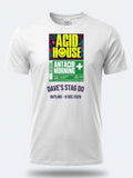 Personalised 90s Tee — white tee, front view