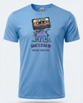Personalised House of Garage Tee — carolina blue tee