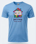 Personalised House of Garage Tee — carolina blue tee