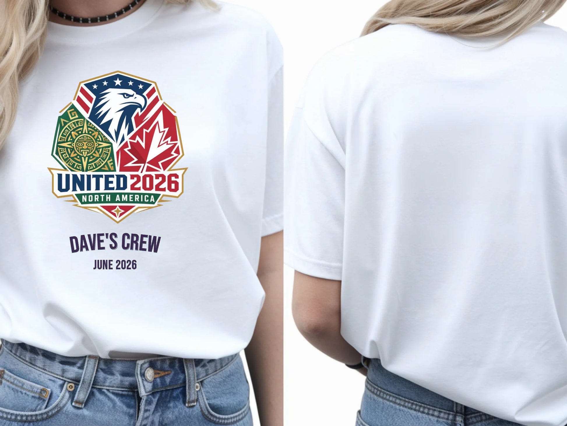 41. Gildan 64000 White Tshirt Front & Back Mocku 640 W