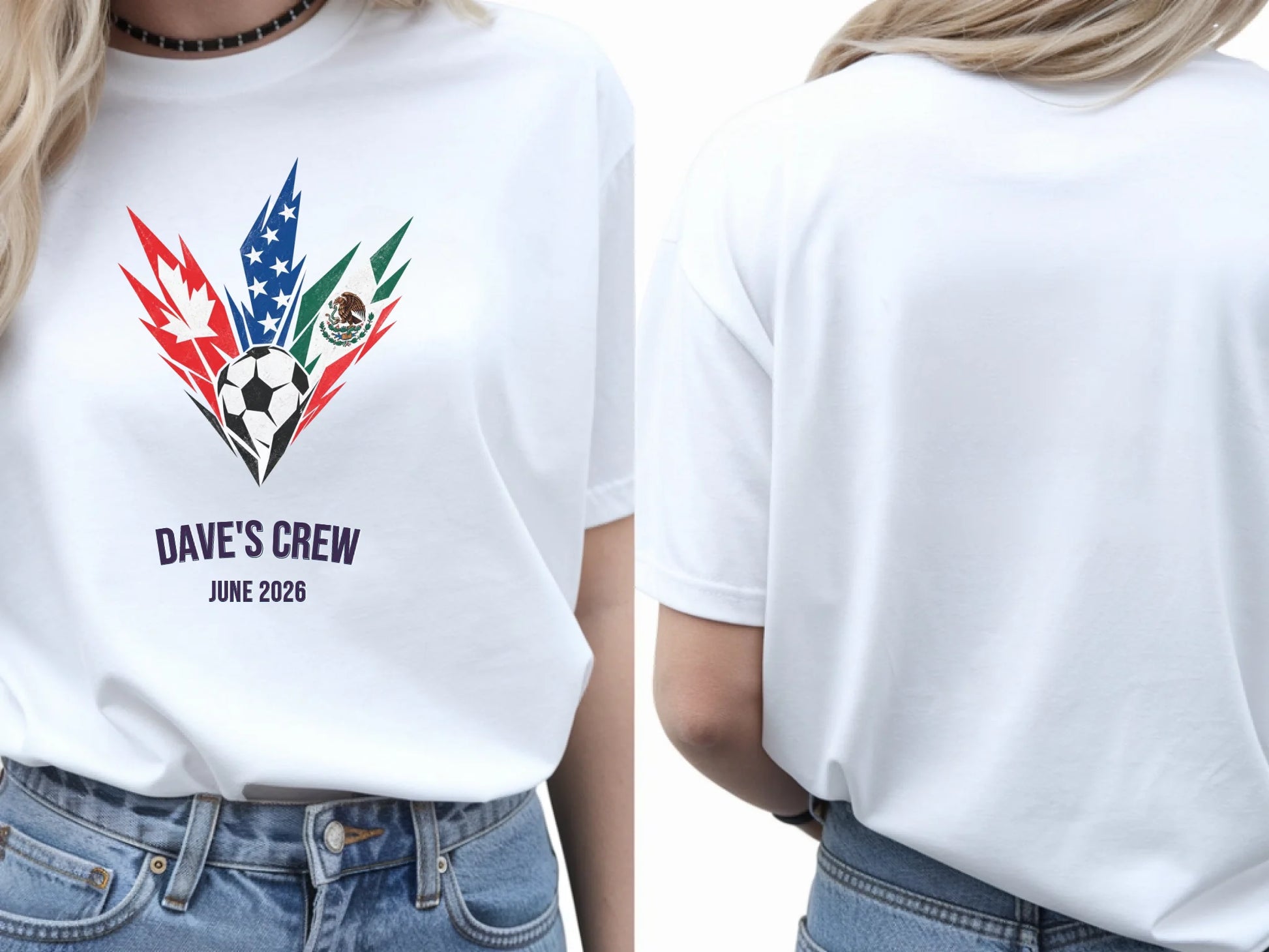41. Gildan 64000 White Tshirt Front & Back Mocku 640 W
