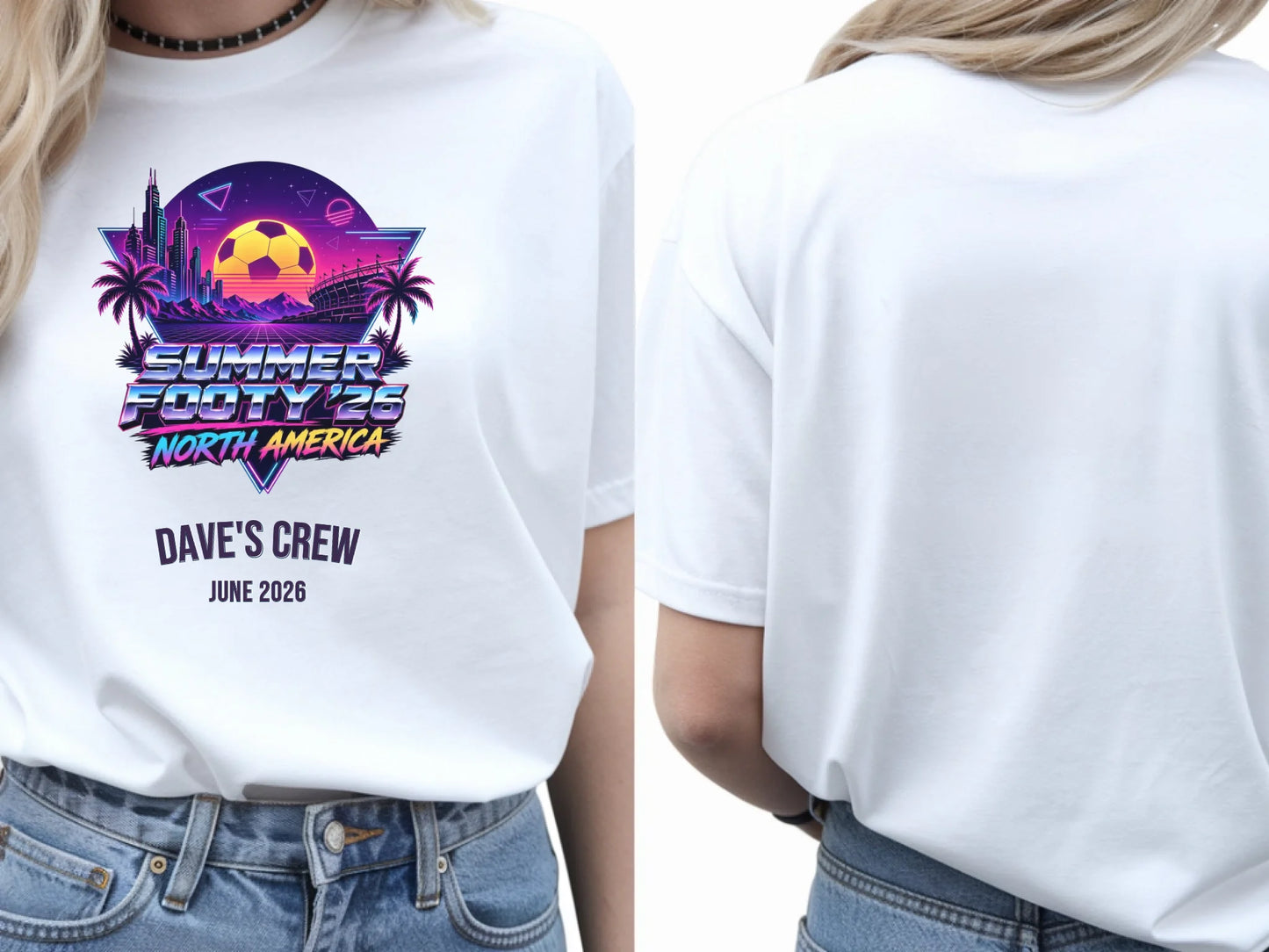 41. Gildan 64000 White Tshirt Front & Back Mocku 640 W
