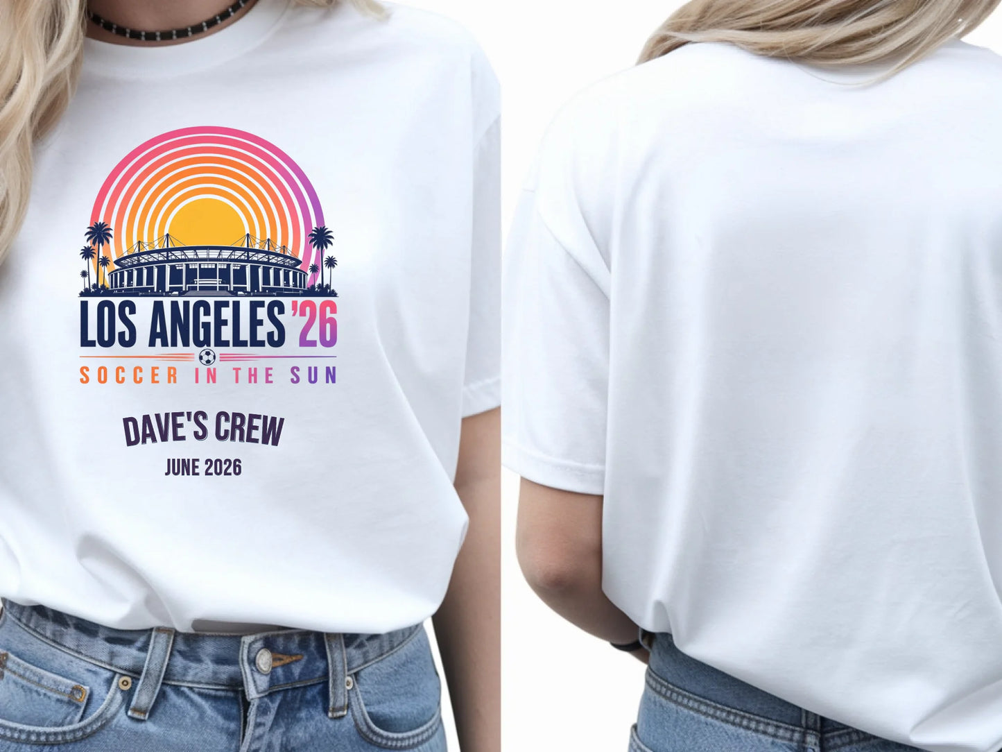 41. Gildan 64000 White Tshirt Front & Back Mocku 640 W
