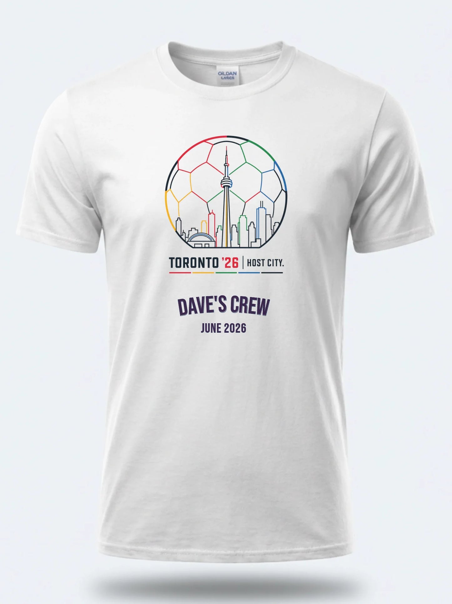 Gildan 64000 Mockup White front