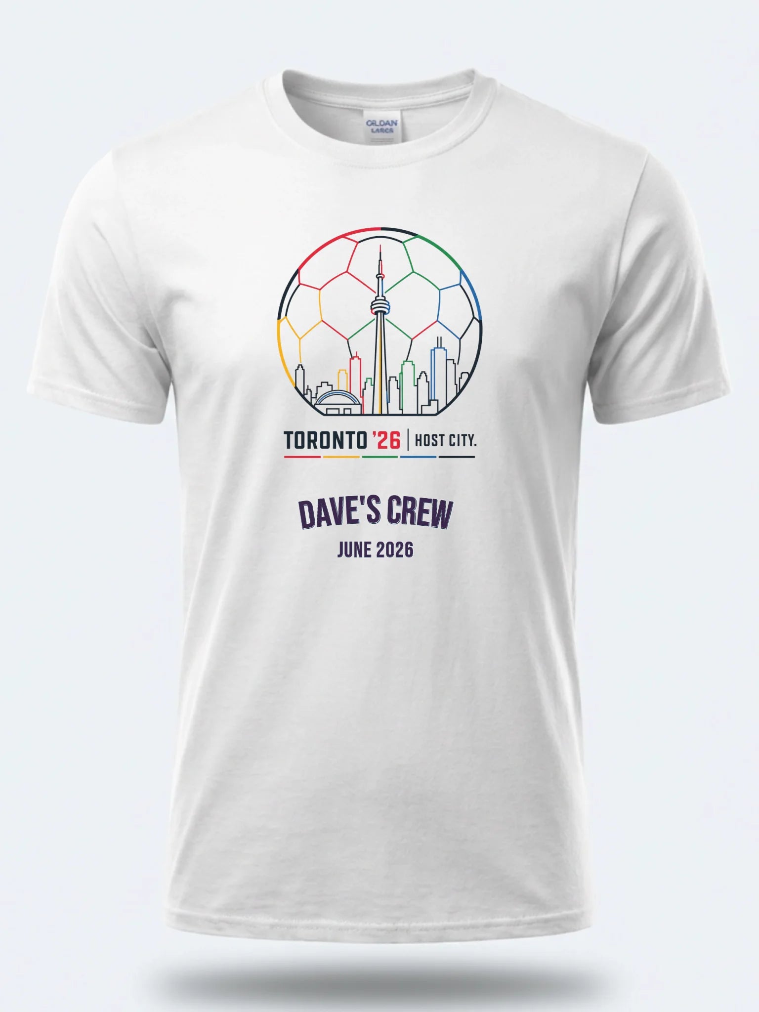 Gildan 64000 Mockup White front