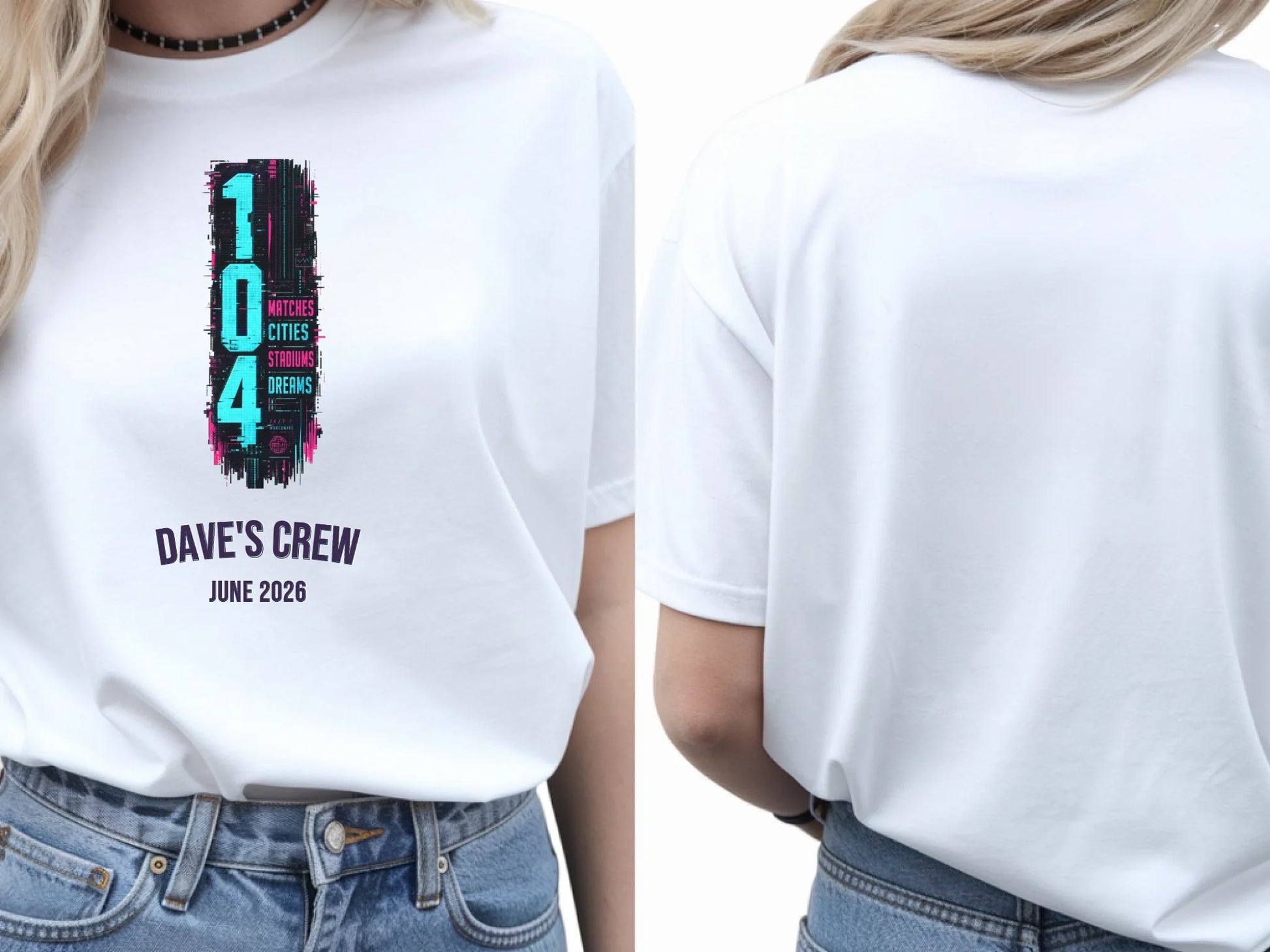41. Gildan 64000 White Tshirt Front & Back Mocku 640 W