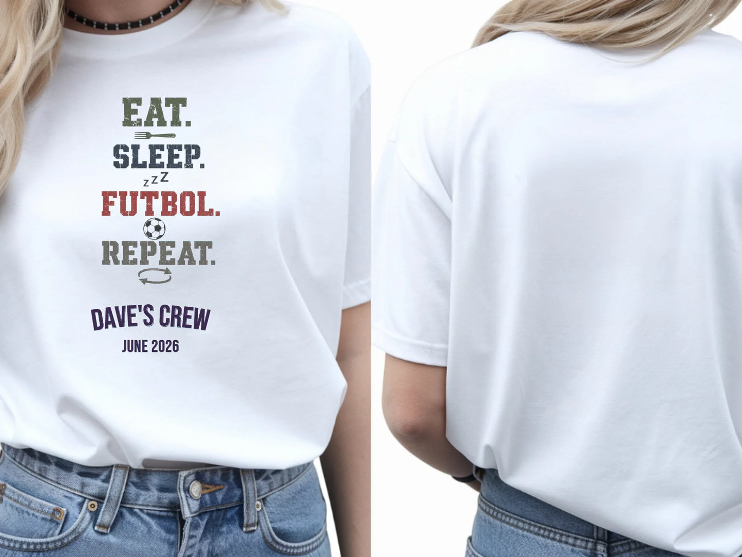 41. Gildan 64000 White Tshirt Front & Back Mocku 640 W