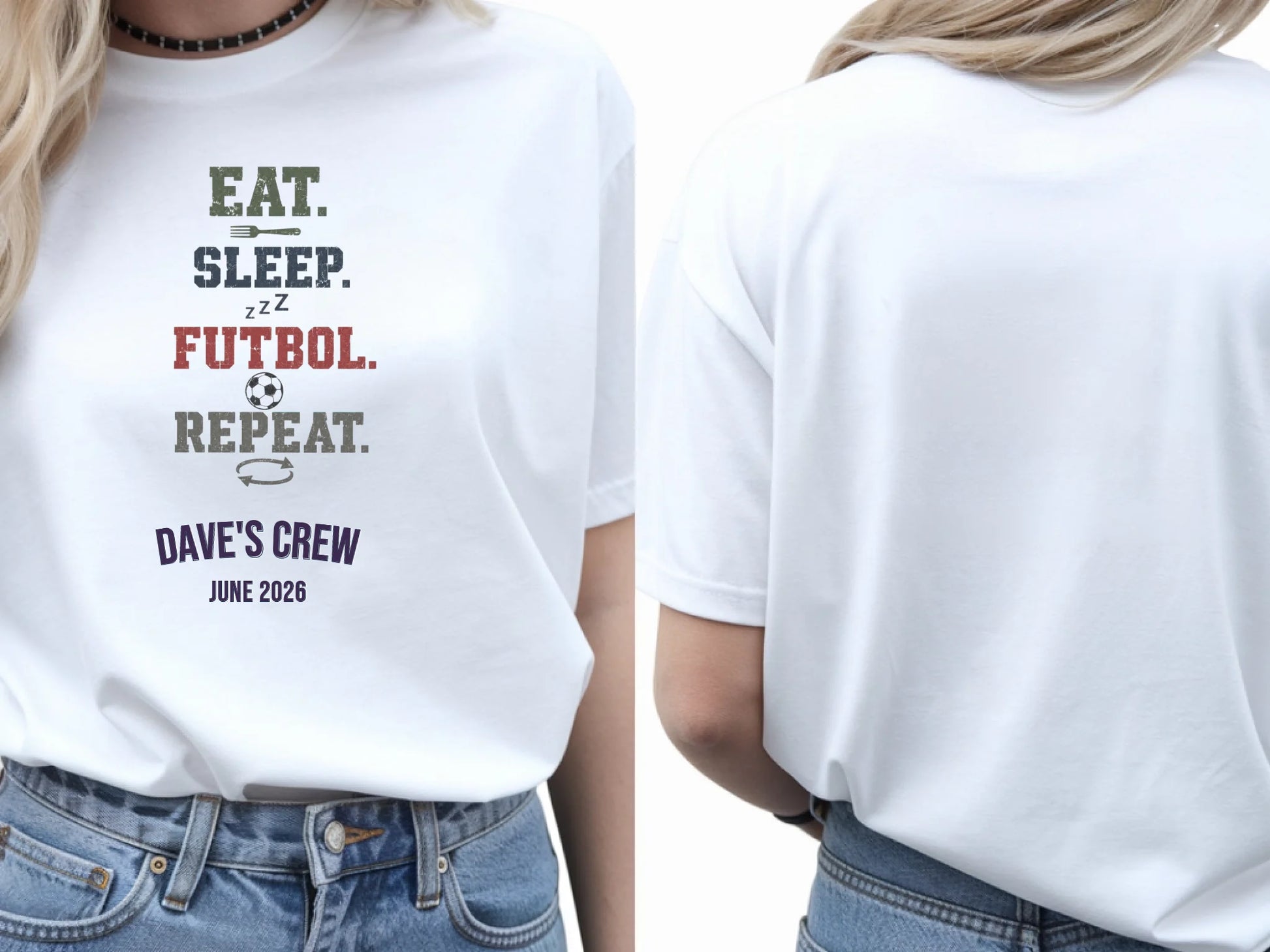 41. Gildan 64000 White Tshirt Front & Back Mocku 640 W