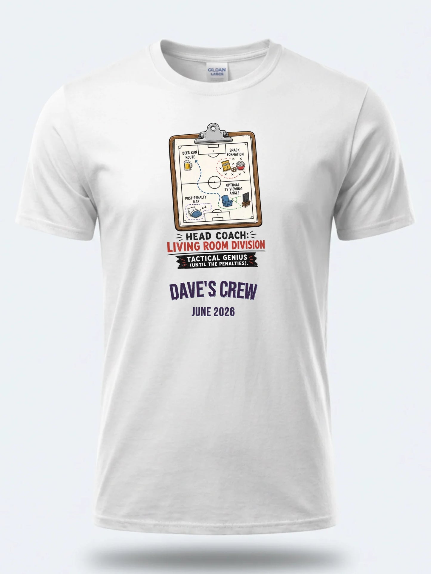 Gildan 64000 Mockup White front