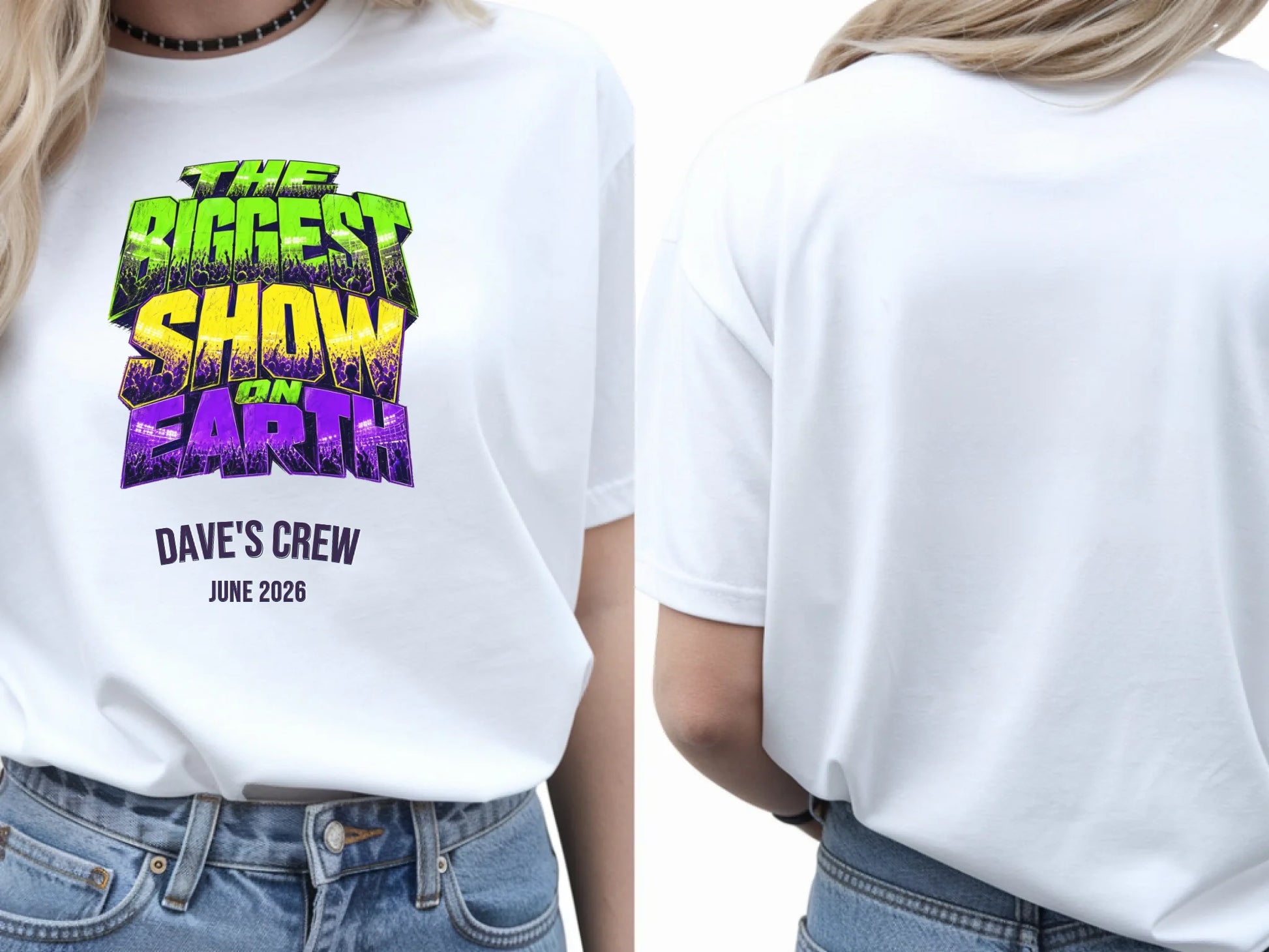 41. Gildan 64000 White Tshirt Front & Back Mocku 640 W