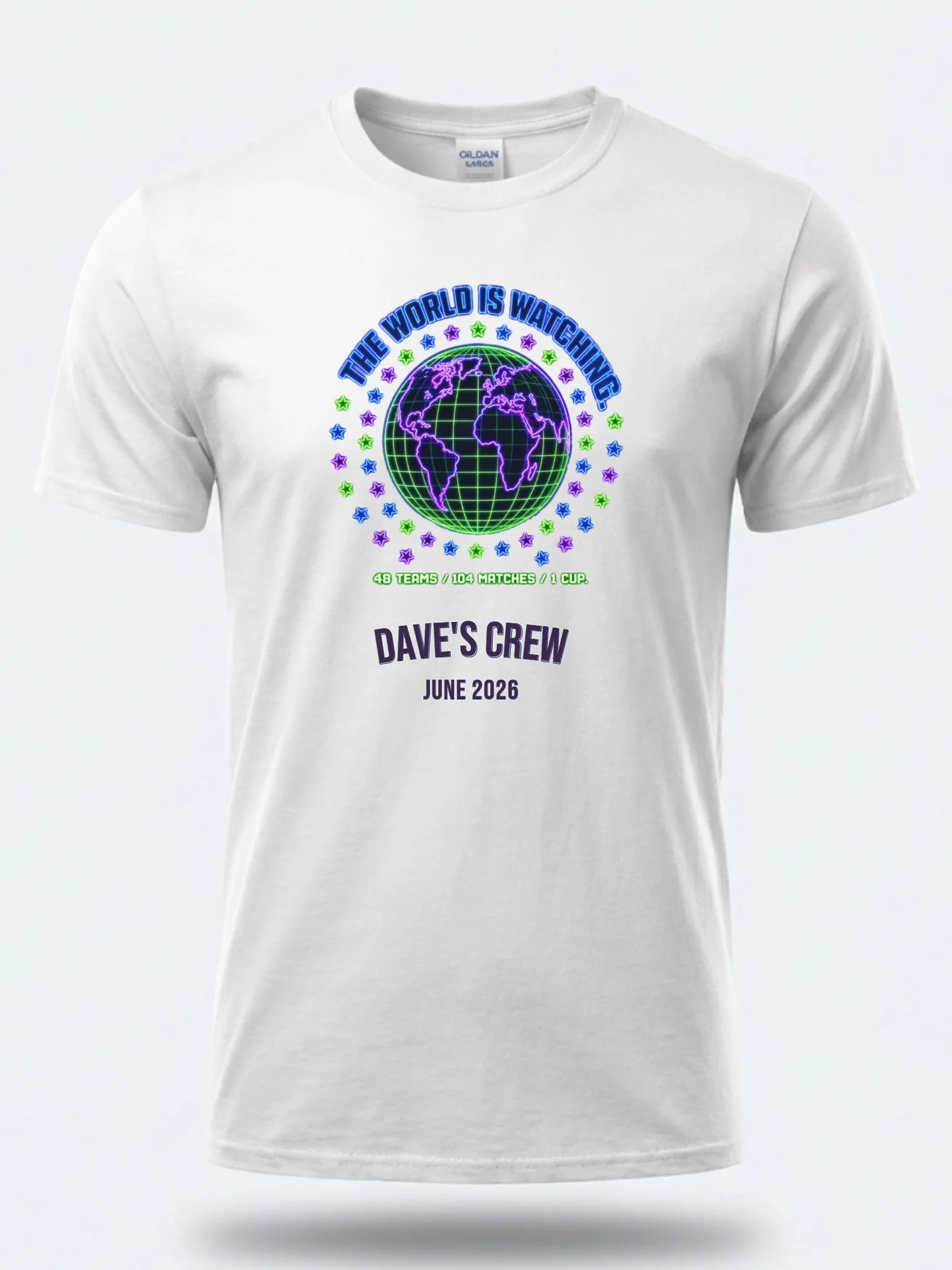 Gildan 64000 Mockup White front