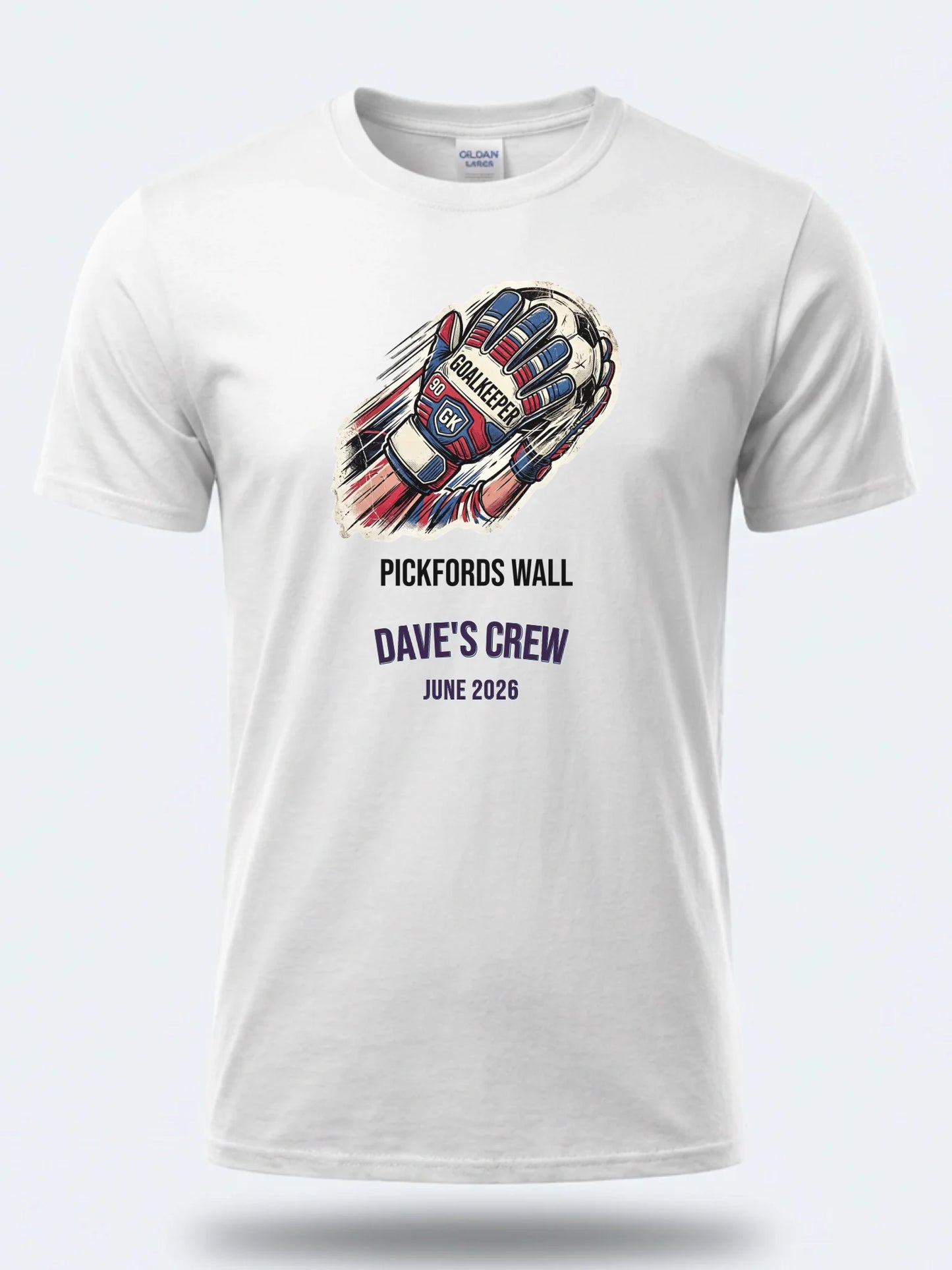Gildan 64000 Mockup White front